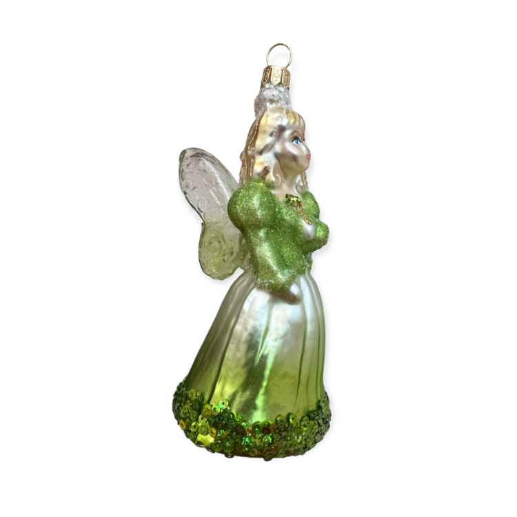 Christmas Ornament Green Angel