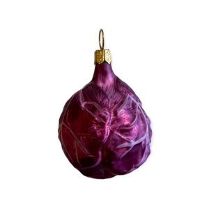 Christmas Decoration Brussels Sprout Purple