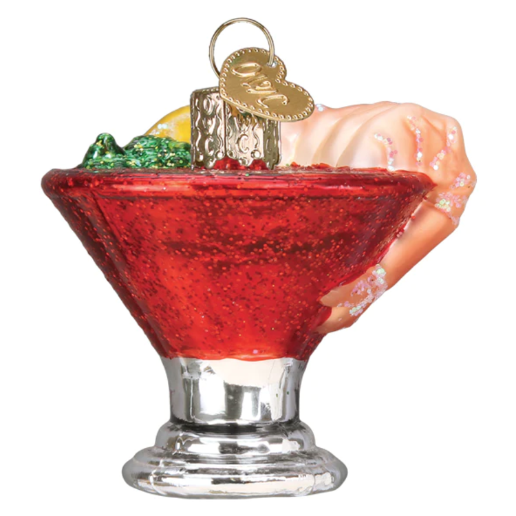 Christmas Ornament Shrimp Cocktail