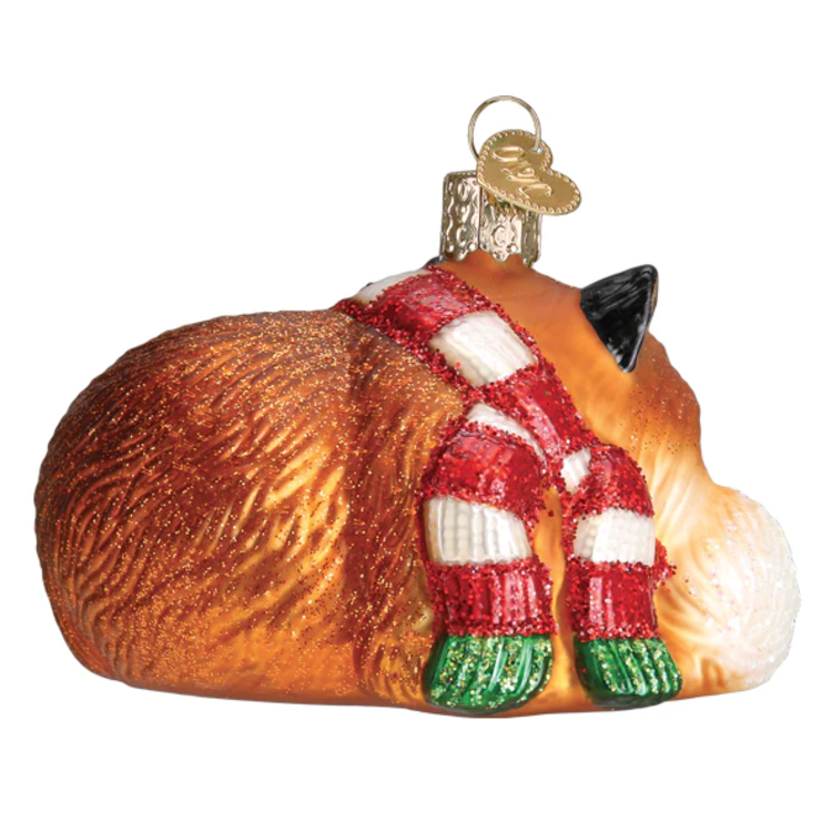 Christmas Decoration Cozy Fox