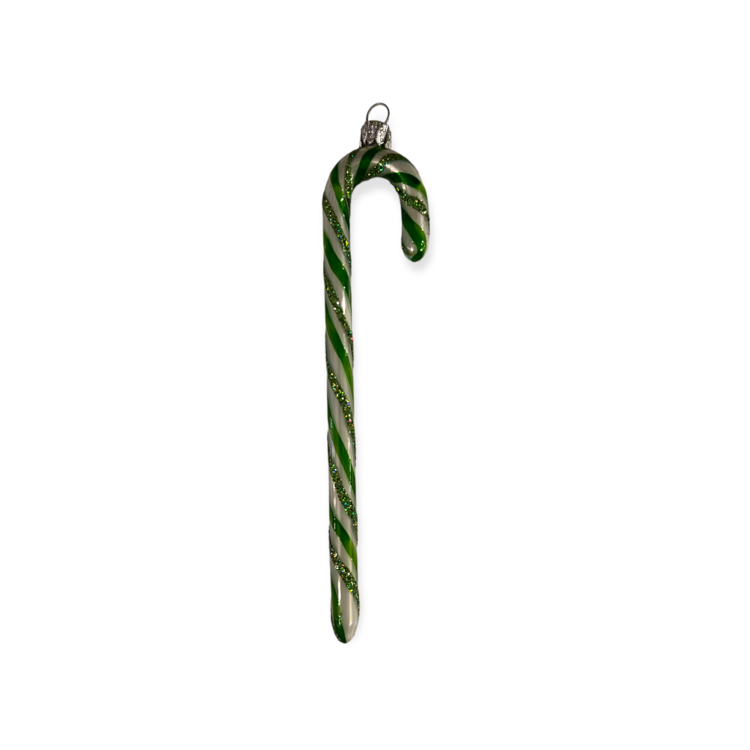 Christmas Ornament Candy Cane Green