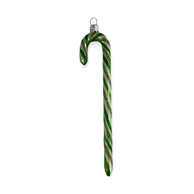 Christmas Ornament Candy Cane Green