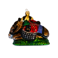 Christmas Decoration Donkey Lying Down