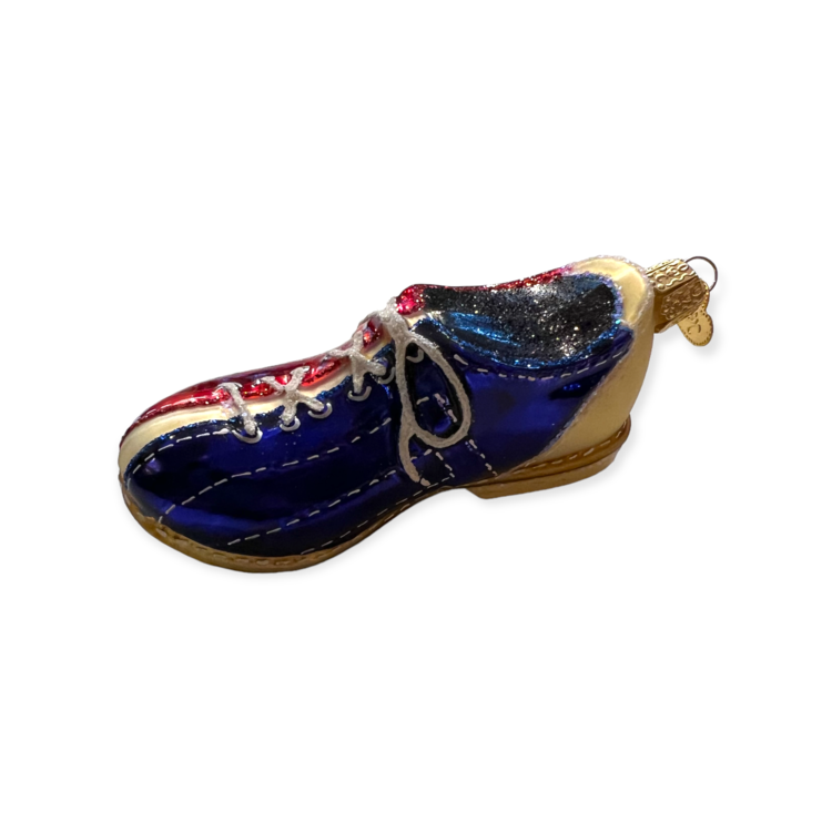 Christmas Ornament Bowling Shoe