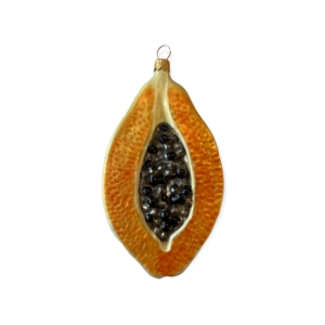 Christmas Decoration Papaya Half