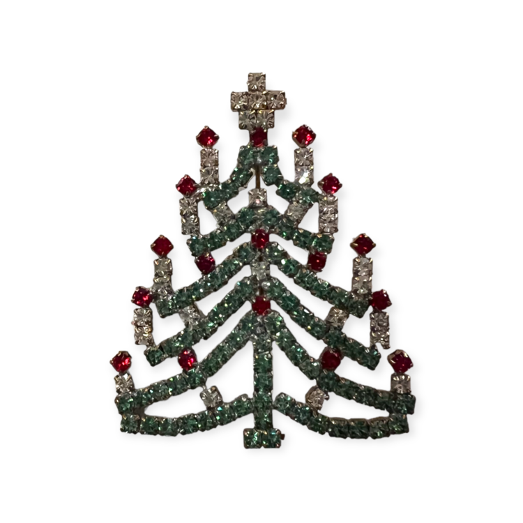 Kerstboombroche  lichtgroen