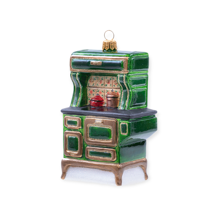 Christmas Ornament Vintage Stove