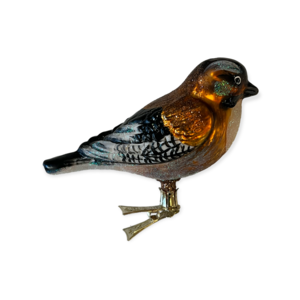 Christmas Ornament Whinchat