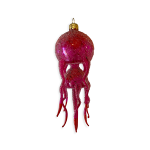 Christmas Decoration Medusa Jellyfish Red