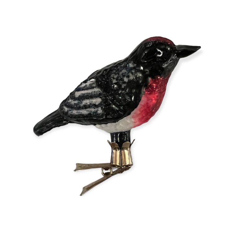 Christmas Ornament Asian Stonechat