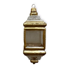 Christmas Ornament Gold Little Lantern