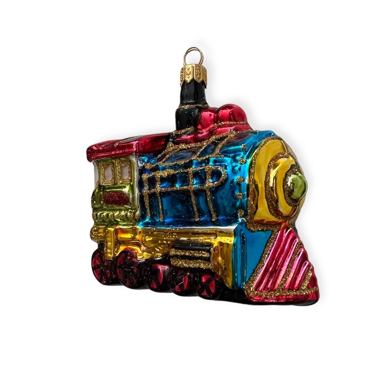 Kerstbal Locomotiefje