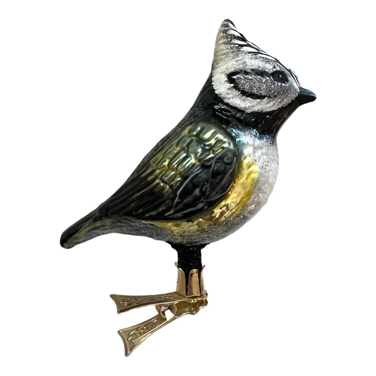Christmas Ornament Crested Tit