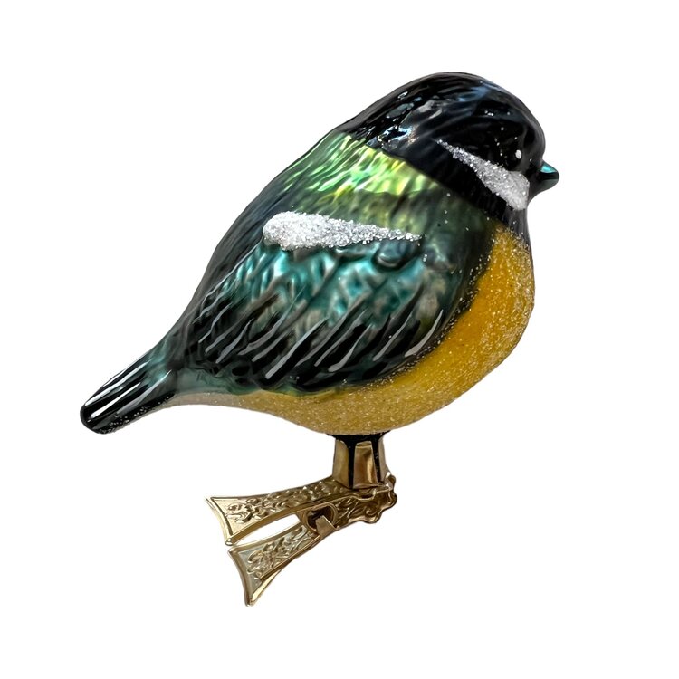 Christmas Ornament Chubby Great Tit