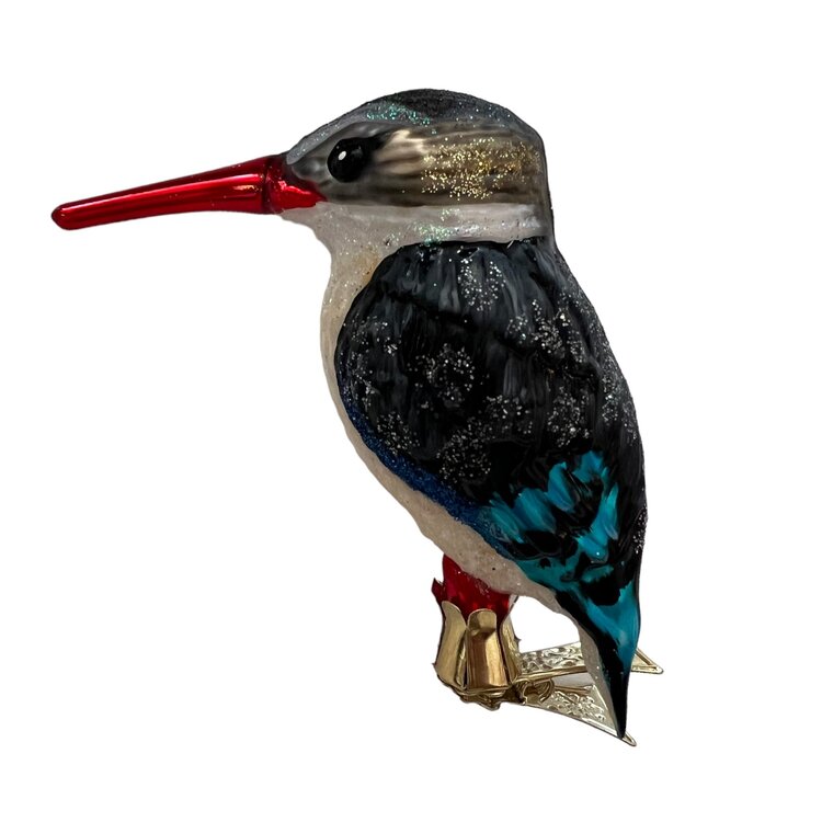 Christmas Ornament Kingfisher Large Light