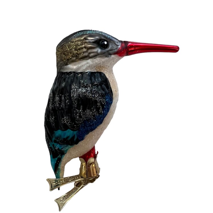 Christmas Ornament Kingfisher Large Light