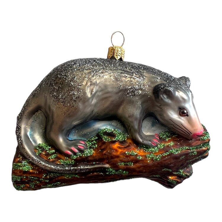Christmas Ornament Opossum
