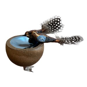 Vogelclip Drinkende Gaaitjes