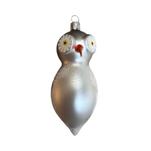 Christmas Ornament Funny Little Owl