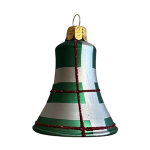 Christmas Ornament Christmas Bell Checkered