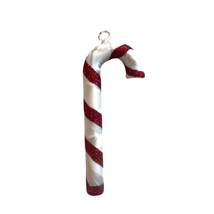 Kerstbal Candy Cane Rood