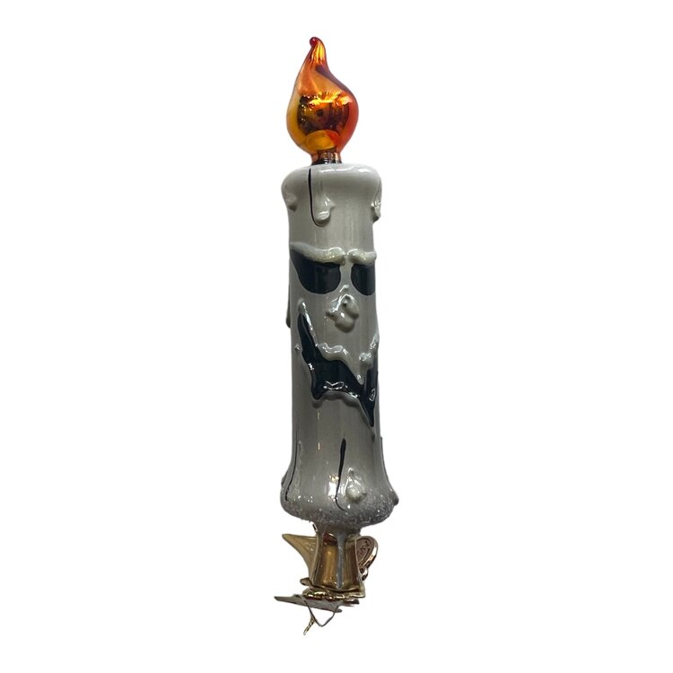 Christmas Ornament Creepy Candle