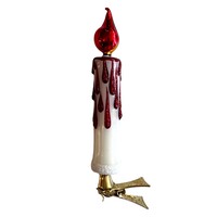 Christmas Clip Bloody Candle