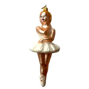 Christmas Decoration Ballerina White