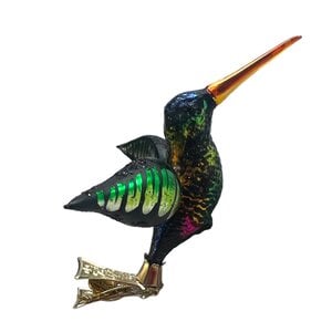 Christmas Decoration Clip Hummingbird Dark