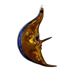 Christmas Ornament Half Moon