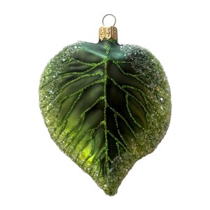 Christmas Ornament Linden Leaf