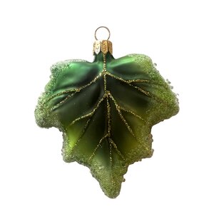 Christmas Ornament Green Leaf