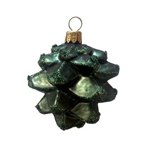 Christmas Ornament Small Cone Green