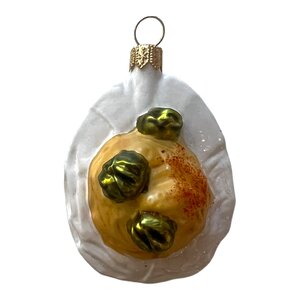 Christmas Ornament Deviled Egg