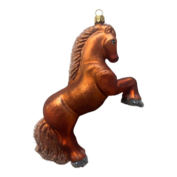 Christmas Ornament Prancing Horse