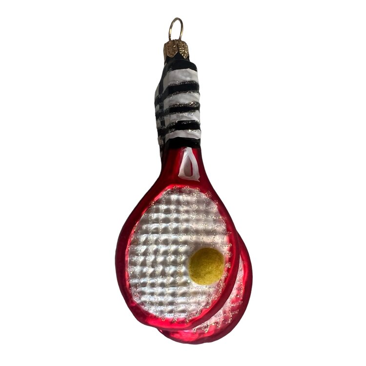 Christmas Ornament Tennis Rackets