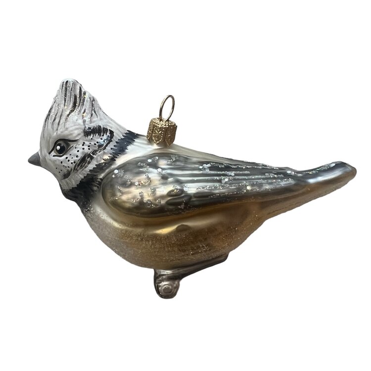 Christmas Ornament Crested Tit