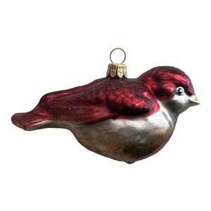 Christmas Decoration Sparrow Dark