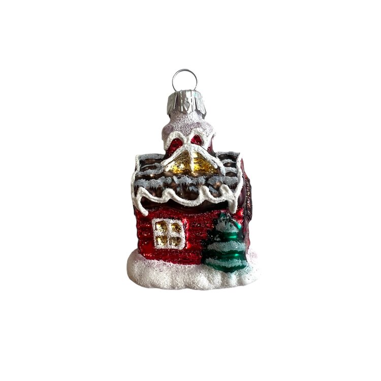 Christmas Ornament Little House Mini