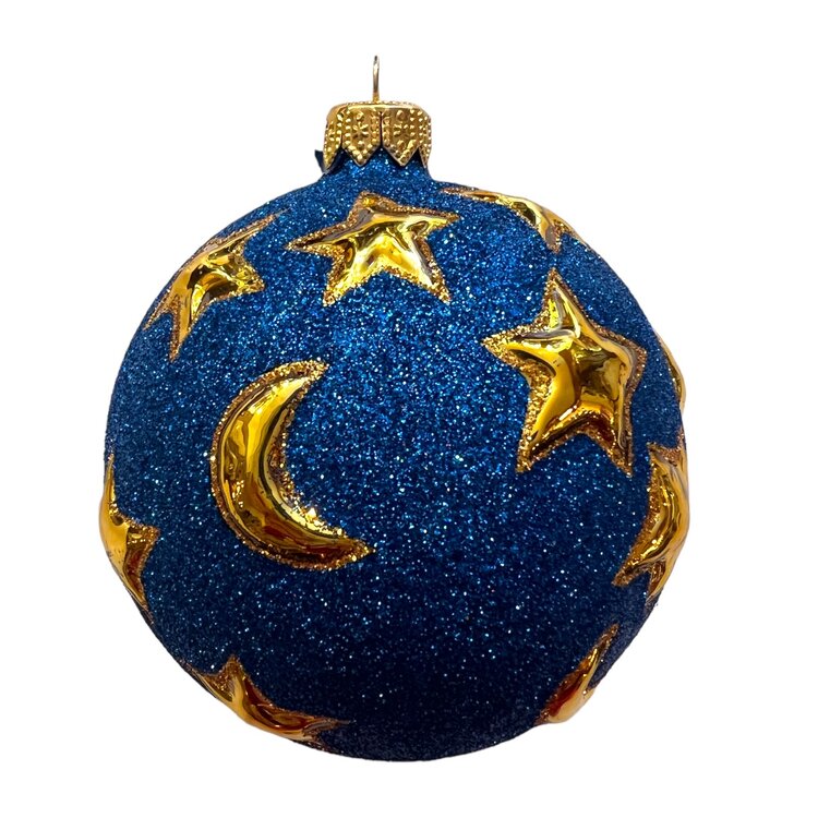 Kerstbal met Twee Engeltjes