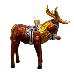 Kerstbal Rendier Rudolph