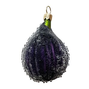Kerstbal Vijg Frosted