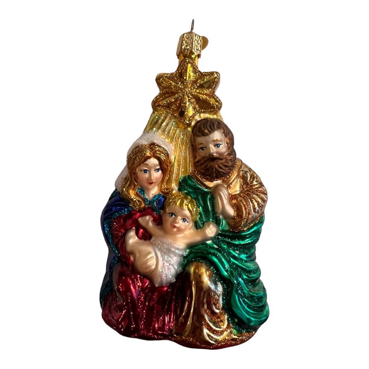 Christmas Ornament Holy Family