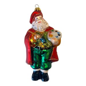 Christmas Decoration Santa Painter