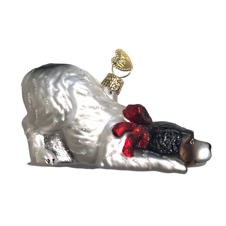 Christmas Ornament Norman Rockwell Dog