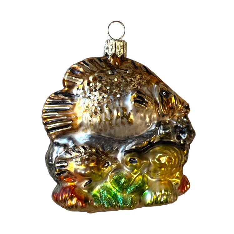 Christmas Ornament Fish on Coral