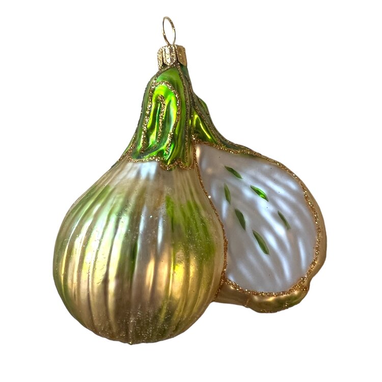 Christmas Ornament White Onions