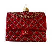 Christmas Decoration Handbag Red