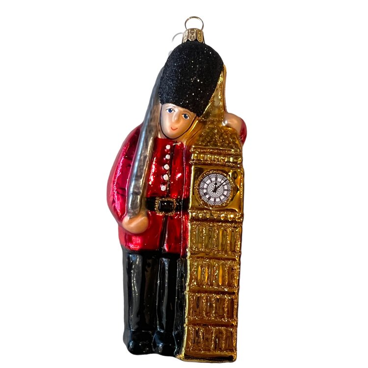 Christmas Ornament Royal Guard with Big Ben