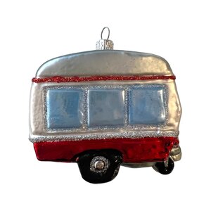 Christmas Ornament  Caravan  Red